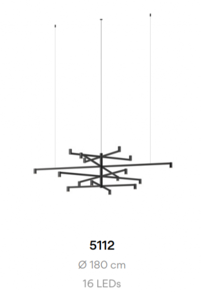 Подвесной светильник Vibia Nexum 5112 Подвесной светильник Vibia Nexum 5112