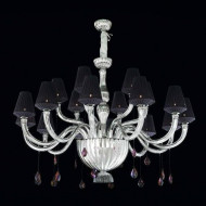 Люстра Beby Group Pure 7820BB1 Chrome Silver Cortina Black Lilac