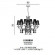 Люстра Beby Group Prestige 0180B08 Chrome 024 Half Cut Plaque