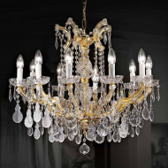 Люстра Beby Group Novecento 705/10 Light gold HALF CUT