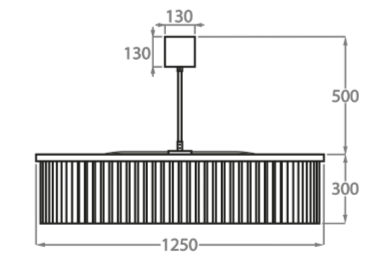 Люстра на штанге Bella Figura Retro Murano CL443-LA Люстра на штанге Bella Figura Retro Murano CL443-LA