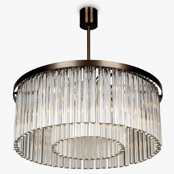 Люстра на штанге Bella Figura Retro Murano CL443-LA Люстра на штанге Bella Figura Retro Murano CL443-LA