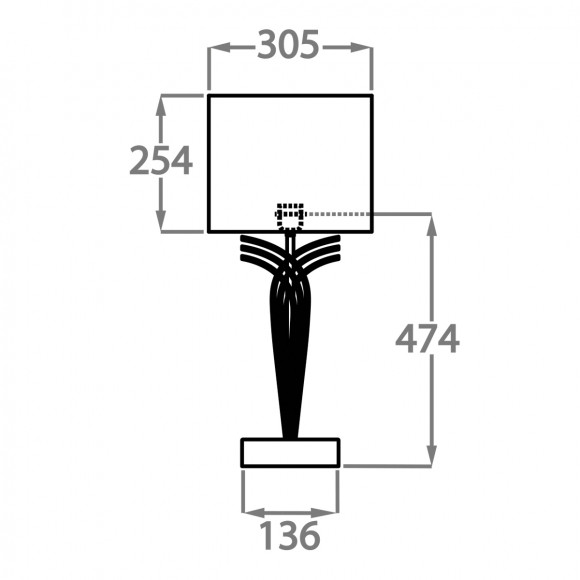 Настольный светильник Bella Figura Moonlight TL209 Настольный светильник Bella Figura Moonlight TL209