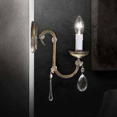 Бра Beby Group Old style 3592/1A Black gold CUT CRYSTAL