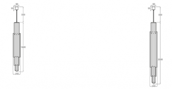 Люстра каскадная Bella Figura Retro Murano CL460 Люстра каскадная Bella Figura Retro Murano CL460