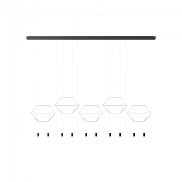 Подвесной светильник Vibia Wireflow lineal 0330
