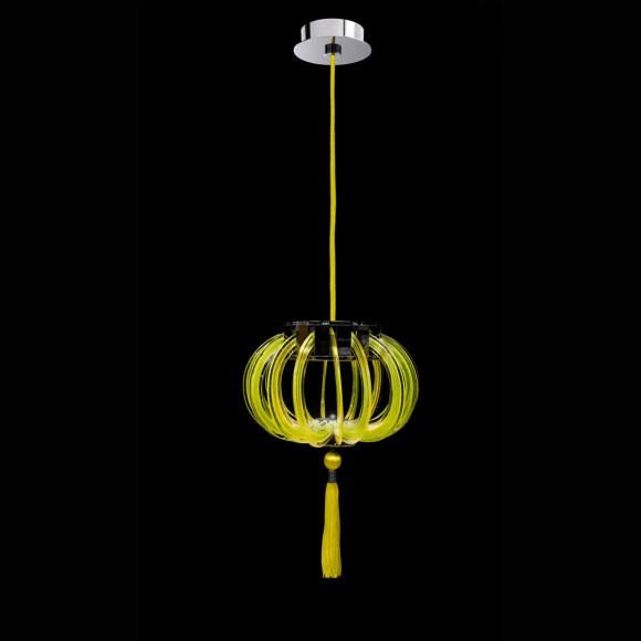 Подвесной светильник Beby Group Planet nine 0660B03 Chromed plated Lemon Ice