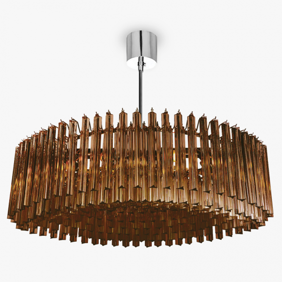 Люстра на штанге Bella Figura Retro Murano CL412-OVAL Люстра на штанге Bella Figura Retro Murano CL412-OVAL