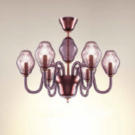 Потолочная люстра Beby Group Peonia 7701B03 Fuchsia Venice