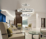 Подвесная люстра Patrizia Volpato Eos 832/S66+120+80 Подвесная люстра Patrizia Volpato Eos 832/S66+120+80