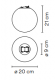 Светильник Vibia Plusminus 6230