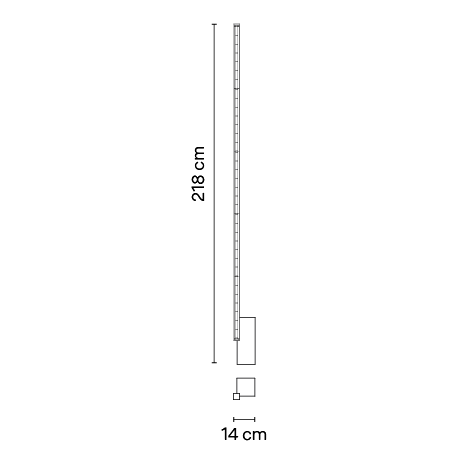 Торшер Vibia Offset 1780