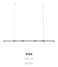Подвесной светильник Vibia Nexum 5154