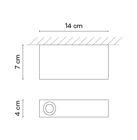 Потолочный светильник Vibia Offset 1720 Потолочный светильник Vibia Offset 1720