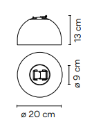 Светильник Vibia Plusminus 6220 Светильник Vibia Plusminus 6220