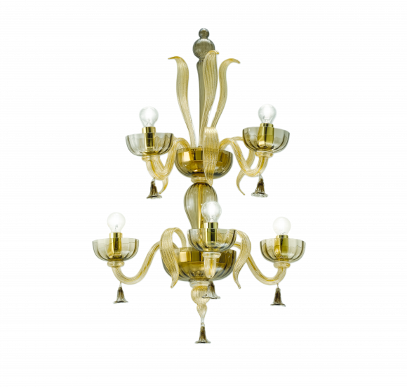 Настенный светильник Sylkom Foscari 1524/A3+2 Настенный светильник Sylkom Foscari 1524/A3+2