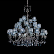 Люстра Beby Violet 0118B07 Chrome 058 SW Blue Shade