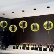 Подвесной светильник Beby Group Planet nine 0660B01 Black matt Lemon Ice Подвесной светильник Beby Group Planet nine 0660B01 Black matt Lemon Ice