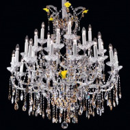 Люстра Beby Group Queen of Roses 9000B27 Gold Swarovski Almond