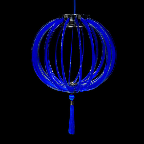 Подвесной светильник Beby Group Planet nine 0660B01 Chromed plated Blue Greece