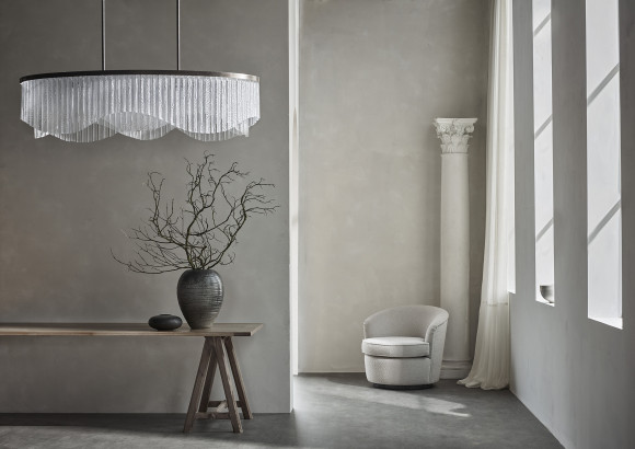 Люстра на штанге Bella Figura Vega CL806