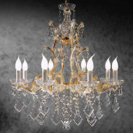 Люстра Beby Group Novecento 6305/8 Light gold HALF CUT