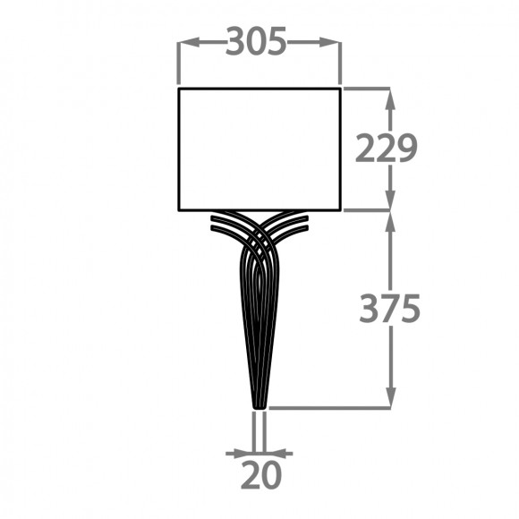 Настенный светильник Bella Figura Moonlight WL209 Настенный светильник Bella Figura Moonlight WL209