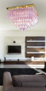 Потолочная люстра Patrizia Volpato Cristalli 5050/PL