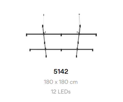 Подвесной светильник Vibia Nexum 5142 Подвесной светильник Vibia Nexum 5142
