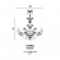 Люстра Beby Star 0122B02 Chrome Emerald Emerald Crystal