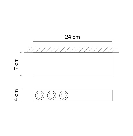 Потолочный светильник Vibia Offset 1722 Потолочный светильник Vibia Offset 1722