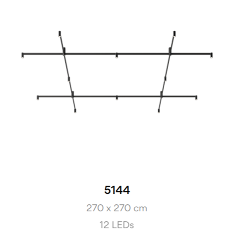 Подвесной светильник Vibia Nexum 5144 Подвесной светильник Vibia Nexum 5144