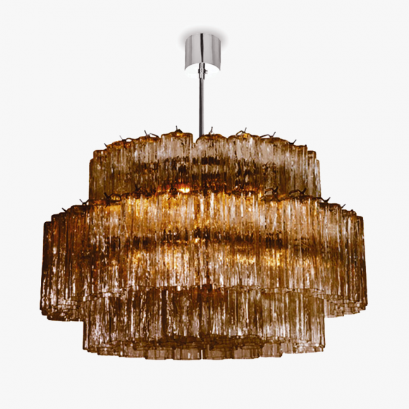 Люстра на штанге Bella Figura Retro Murano CL439 Люстра на штанге Bella Figura Retro Murano CL439