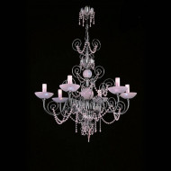 Люстра Beby Star 0122B01 Chrome Fuchsia Venice Pink Pearls