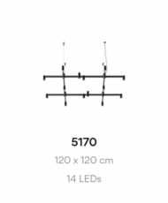 Подвесной светильник Vibia Nexum 5170