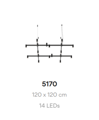 Подвесной светильник Vibia Nexum 5170 Подвесной светильник Vibia Nexum 5170