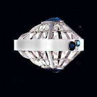 Настенный светильник Beby Group Stone 5150A02 Chrome Cut Almond Turquoise