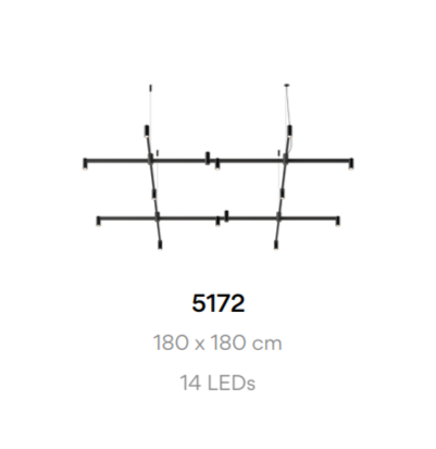 Подвесной светильник Vibia Nexum 5172 Подвесной светильник Vibia Nexum 5172