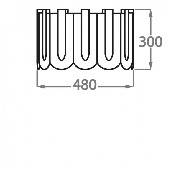 Люстра потолочная Bella Figura Vega CL205-FM Люстра потолочная Bella Figura Vega CL205-FM