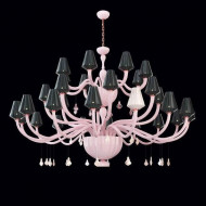 Люстра Beby Group Pure 7820BB5 Rose Rosa Cipria Black White Rose