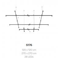 Подвесной светильник Vibia Nexum 5176