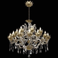 Люстра Beby Group Spiga 1810B05 Satin Gold Cognac