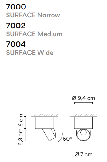 Спот Vibia Pro 7000 Спот Vibia Pro 7000