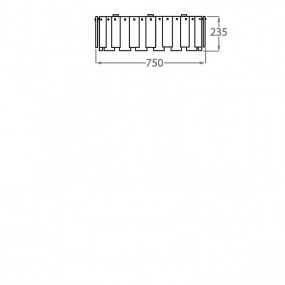Люстра потолочная Bella Figura Vega CL213-FM Люстра потолочная Bella Figura Vega CL213-FM