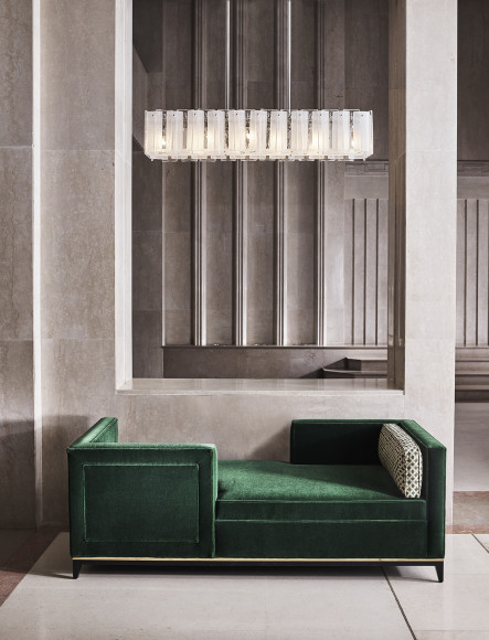 Люстра на штанге Bella Figura Vega CL213-RECT