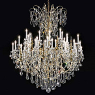 Люстра Beby Group Old style 3317/48 Green gold CUT CRYSTAL
