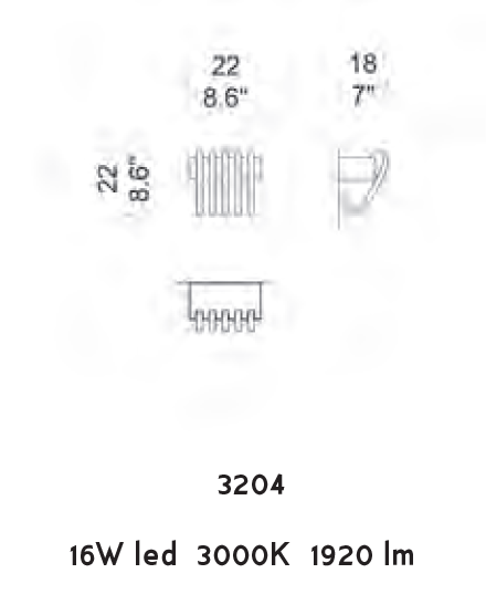 Настенный светильник Sylkom Elysium 3204