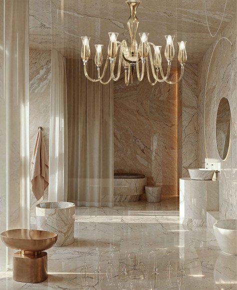 Люстра подвесная Sylcom Teodato 1020/12 Люстра подвесная Sylcom Teodato 1020/12