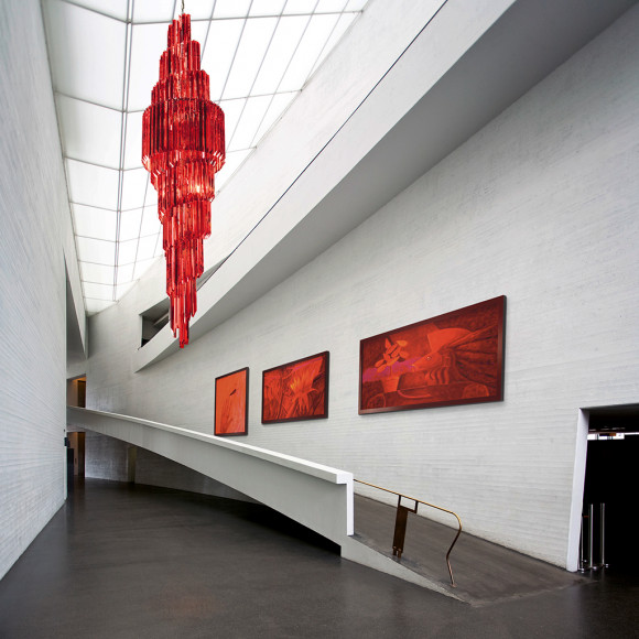 Каскадная люстра Patrizia Volpato Cristalli 5051