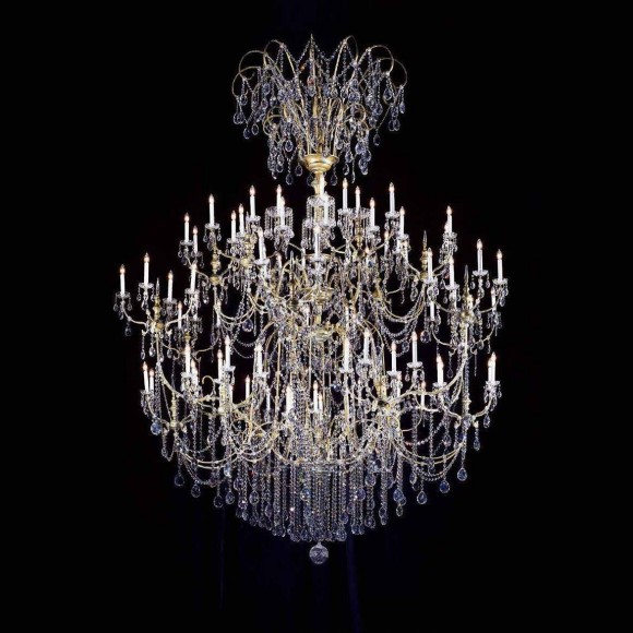 Люстра Beby Group Old style 3319/82 Gold CUT CRYSTAL